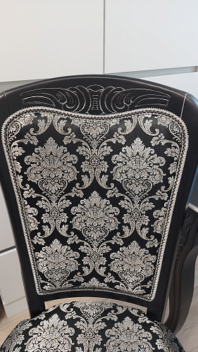 Кресло Клето патина золото / ромб фото покупателя 5