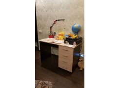 Стол письменный СП4 венге / дуб молочный фото покупателя 2