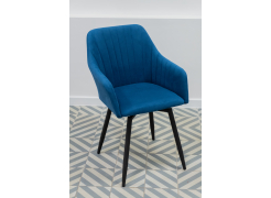 Кресло Слэм крутящееся бежевый teddy 304 / черный из шоурума 1