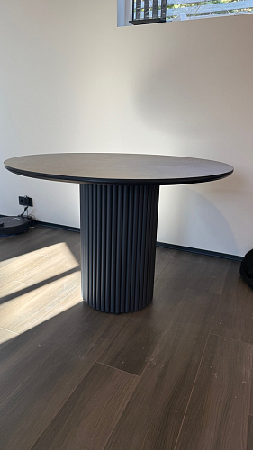 Деревянный стол Барел 89 черный / черный фото покупателя 8