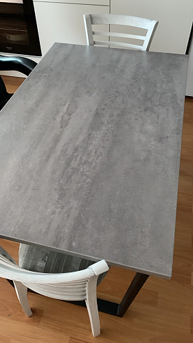 Деревянный стол Лота Лофт 140х80 дуб крафт табачный / черный матовый фото покупателя 834