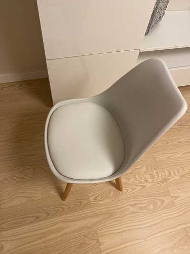 Стул Bonuss blue / wooden legs фото покупателя 113