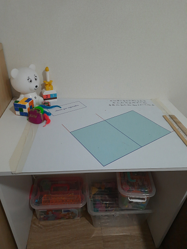 Стол письменный Kiwi белый - Уцененный экземпляр фото покупателя 125