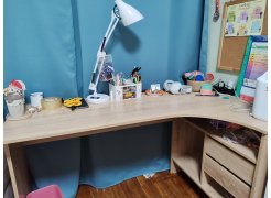 Письменный стол СПм-25 левый белый  - Уцененный экземпляр фото покупателя 57