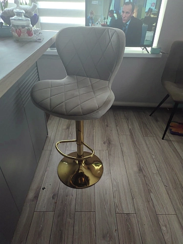Барный стул Porch beige / chrome фото покупателя 29