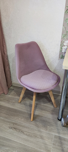 Стул Bonuss blue / wooden legs фото покупателя 14