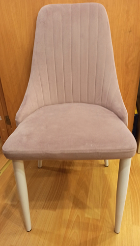 Стул на металлокаркасе Kora light purple / black фото покупателя 413