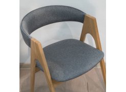 Кресло Kaede грей из шоурума 2