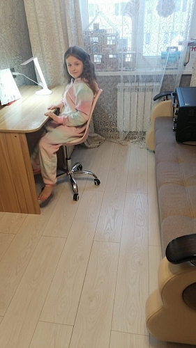 Компьютерное кресло Kolin pink / white фото покупателя 118