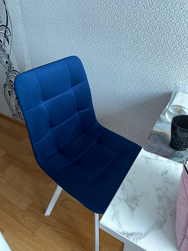 Стул на металлокаркасе Чилли черный / зеленый фото покупателя 1409