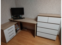 Компьютерный стол КСТ-109Л венге фото покупателя 2