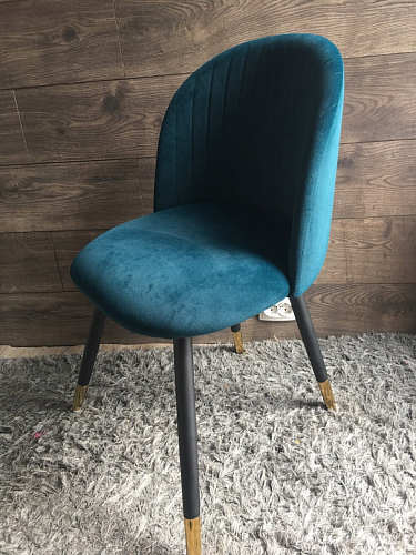 Стул на металлокаркасе Gabi gray / black фото покупателя 23