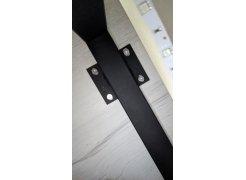 Стол Лота Лофт 140 25 мм черный матовый / бетон фото покупателя 210