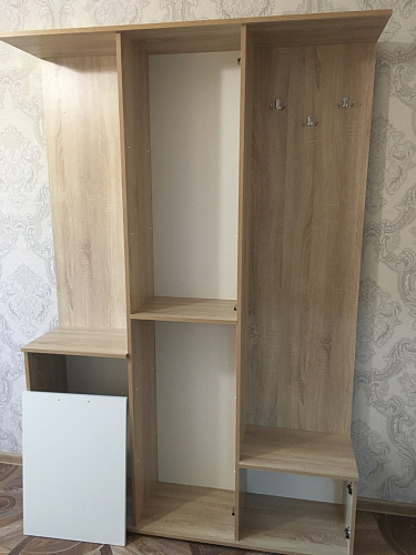 Готовая прихожая Пети дуб сонома / белый фото покупателя 13