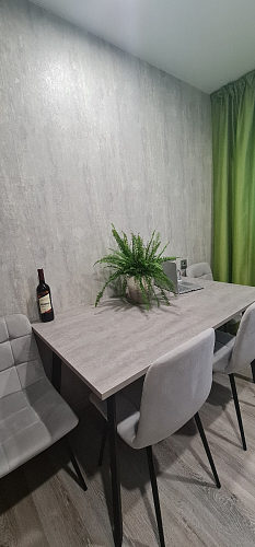 Стол Тринити Лофт 120 32 мм дуб галифакс табако / черный матовый фото покупателя 926