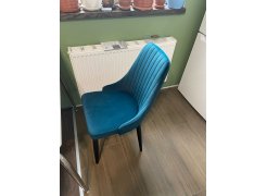 Стул на металлокаркасе Kora beige / black фото покупателя 117