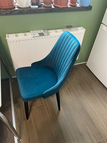 Стул на металлокаркасе Kora beige / black фото покупателя 117