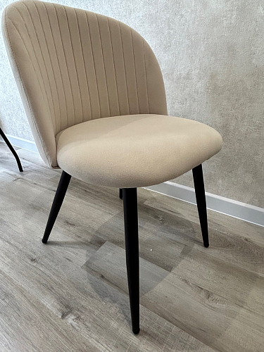 Стул на металлокаркасе Gabi latte / gold / black фото покупателя 684