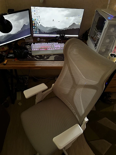 Компьютерное кресло Klif gray / white фото покупателя 4