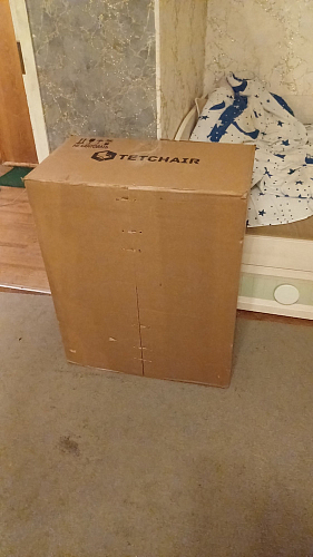 Компьютерное кресло Driver/Драйвер кожзам черный / серый фото покупателя 40