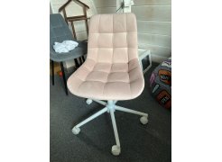 Компьютерное кресло Честер бежевая экокожа / золотой фото покупателя 9