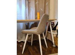 Стул на металлокаркасе Вейв П темно-серый / черный фото покупателя 296