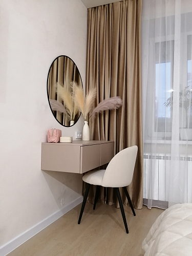 Стул на металлокаркасе Gabi 1 light blue / black / gold фото покупателя 24