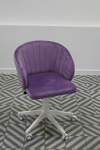 Компьютерное кресло Пард экокожа белый из шоурума 7