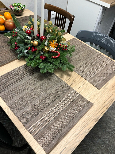 Стол Лота Лофт 140 25 мм черный матовый / дуб вотан фото покупателя 321