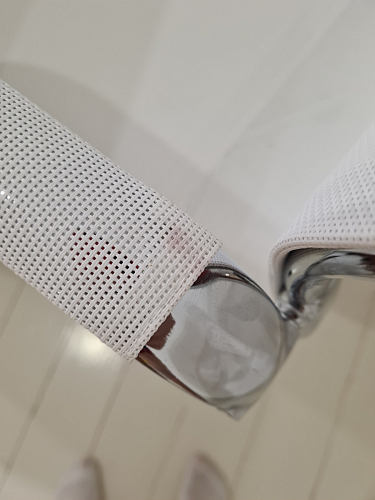 Компьютерное кресло Reus черная сетка / хром фото покупателя 2