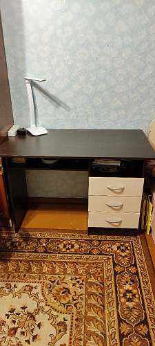 Стол письменный Бриз МДФ волна лайм / ясень светлый фото покупателя 37