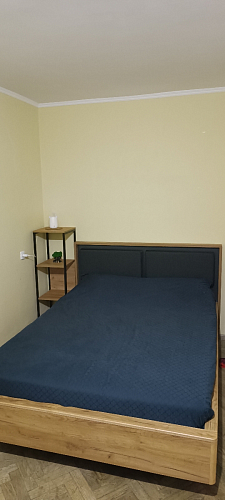 Двуспальная кровать Клауд 160х200 парящая дуб крафт золотой / антрацит фото покупателя 239