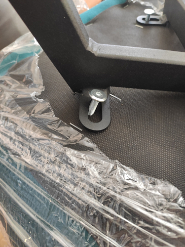 Стул на металлокаркасе Чилли бирюзовый / черный фото покупателя 934