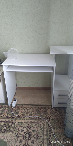 Компьютерный стол Джаз-24 правый дуб сонома фото покупателя 161