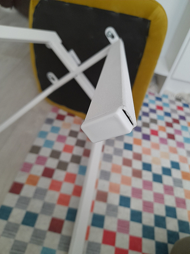 Комплект стульев Чилли 2 шт бежевый / черный фото покупателя 1091