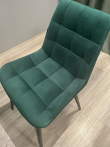 Стул на металлокаркасе Алст velutto 52 / черный фото покупателя 1