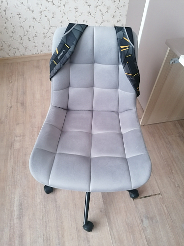 Компьютерное кресло Честер синий (velutto 46 ) / белый фото покупателя 18