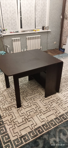 Стол обеденный раздвижной СтК7 дуб молочный фото покупателя 228