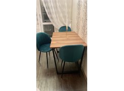 Стол Лота Лофт 140 25 мм юта / белый матовый фото покупателя 927