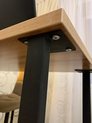 Барная стойка Дилан Лофт 120х40х98 дуб делано темный фото покупателя 205