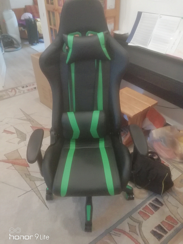 Компьютерное кресло Blok green / black фото покупателя 1