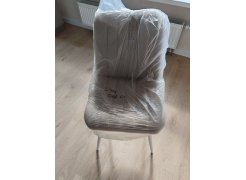 Стул на металлокаркасе Дани темно-серый / белый фото покупателя 35