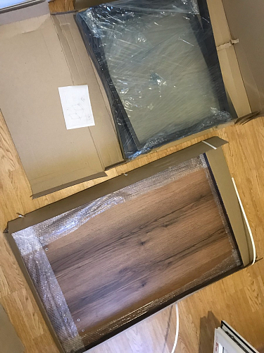 Деревянный стол Лота Лофт 140х80 дуб крафт табачный / черный матовый фото покупателя 600