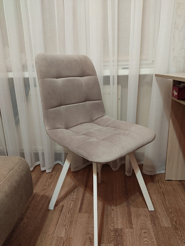 Стул на металлокаркасе Чилли бирюзовый / черный фото покупателя 925