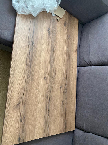 Деревянный стол Лота Лофт 140х80 черный матовый / бетон светлый фото покупателя 362