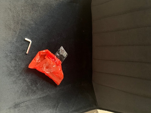 Стул на металлокаркасе Seda 01 blue / gold / black фото покупателя 48