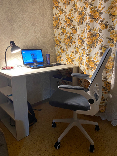 Компьютерное кресло Konfi dark gray / pink / white фото покупателя 36