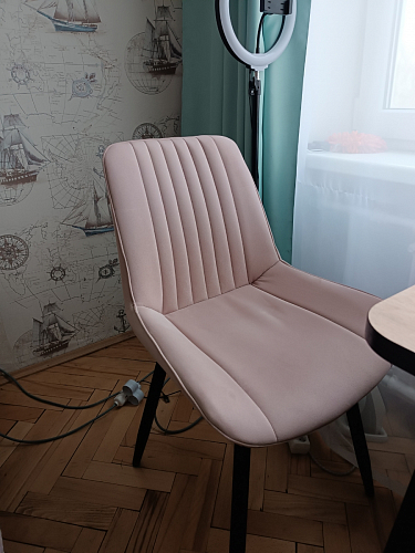 Комплект стульев Седа К 2 шт латте / черный фото покупателя 89