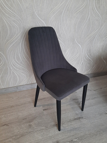 Стул на металлокаркасе Kora wine red / black фото покупателя 3