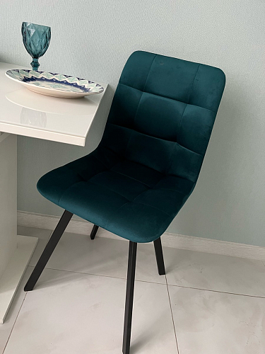 Стул Чилли 2 темно-серый  / черный фото покупателя 1262